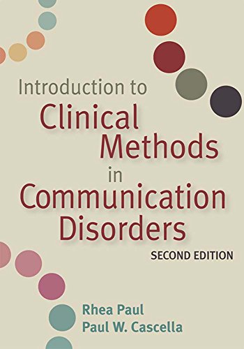 Imagen de archivo de Introduction to Clinical Methods in Communication Disorders a la venta por Better World Books: West