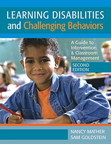 9781557669353: Learning Disabilities and Challenging Behaviors: A Guide to Intervention and Classroom Management