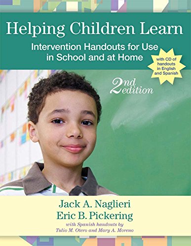 Beispielbild fr Helping Children Learn: Intervention Handouts for Use in School and at Home, Second Edition zum Verkauf von SecondSale