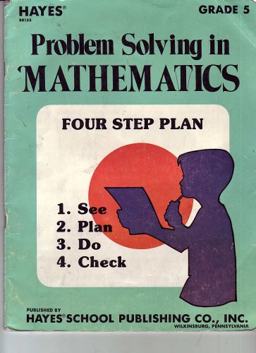 Imagen de archivo de Problem Solving in Mathematics: Four Step Plan: Grade 5 a la venta por Wonder Book