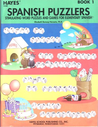 Beispielbild fr Spanish puzzlers, book 1: Stimulating word puzzles and games for elementary Spanish zum Verkauf von BookHolders