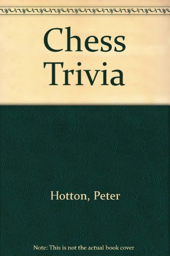 Imagen de archivo de Chess Trivia a la venta por HPB-Diamond