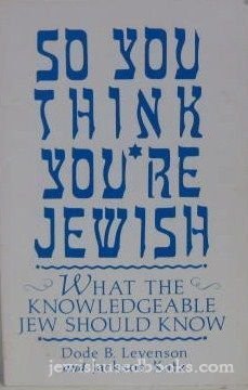 Stock image for So You Think You're Jewish for sale by ThriftBooks-Dallas