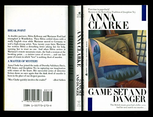 Beispielbild fr Game Set and Danger zum Verkauf von Bulk Book Warehouse