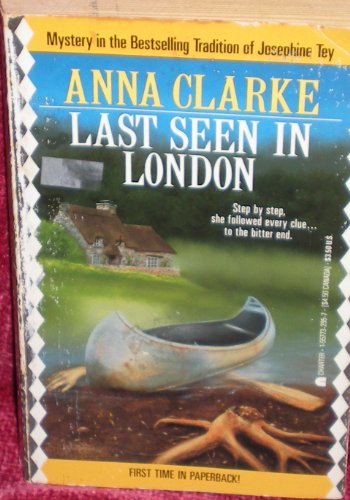 Stock image for Last Seen in London for sale by WorldofBooks