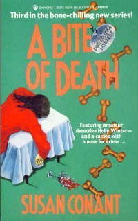 A Bite of Death (A Dog Lover's Mystery, 3rd in the Series) (A Holly Winter Mystery)--Tight, Attra...