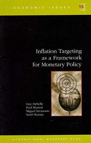 9781557757616: Inflation targeting as a framework for monetary policy (Economic issues)