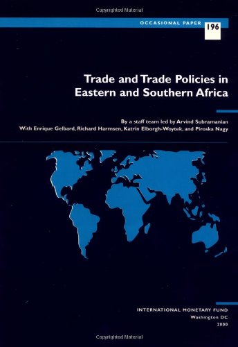 Stock image for Trade And Trade Policies In Eastern And Southern Africa (S196Ea0000000) (Occasional Paper) (Imf Occasional Paper, 196) for sale by WorldofBooks