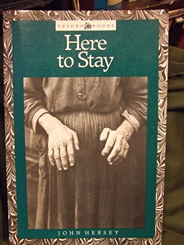 Beispielbild fr Here to Stay (Tesoro Books) zum Verkauf von Ergodebooks