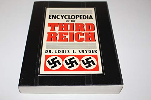 Beispielbild fr Encyclopedia of the Third Reich zum Verkauf von Argosy Book Store, ABAA, ILAB