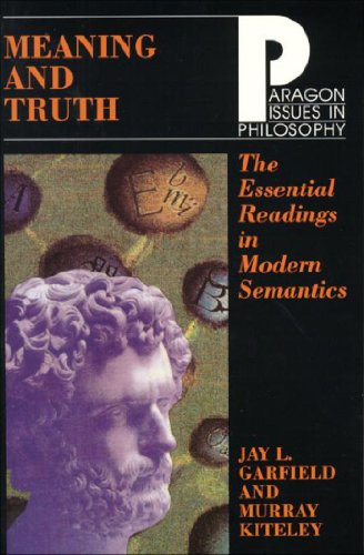 Stock image for Meaning and Truth : The Essential Readings in Modern Semantics for sale by Better World Books