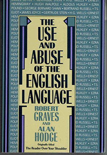 Imagen de archivo de The use and abuse of the English language a la venta por Wonder Book