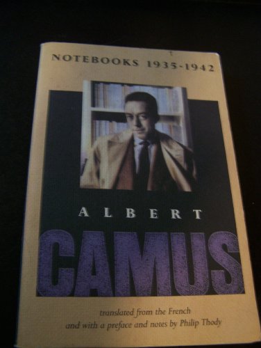 Stock image for Title: ALBERT CAMUS NOTEBOOKS 1935 - 1942 [n] 1942 - 1951 for sale by GF Books, Inc.