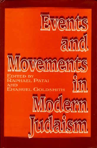 Stock image for Events and Movements in Modern Judaism, (eds.) for sale by Sutton Books