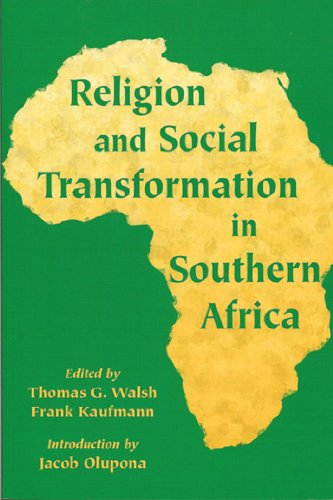 Beispielbild fr Religion and Social Transformation in Southern Africa zum Verkauf von Better World Books