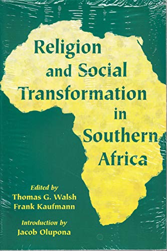 Imagen de archivo de Religion and Social Transformation in Southern Africa a la venta por Better World Books