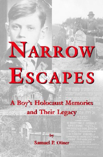 Imagen de archivo de Narrow Escapes: Childhood Memories of the Holocaust and their Legacy, Revised Edition a la venta por The Book Spot