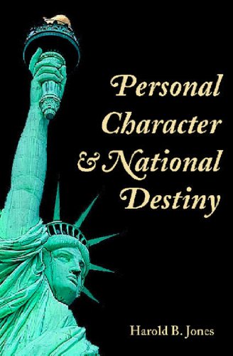 Beispielbild fr Personal Character and National Destiny zum Verkauf von medimops