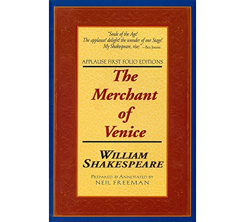 Stock image for The Merchant of Venice (Applause First Folio Editions) for sale by BooksRun