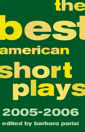 Stock image for The Best American Short Plays 2005-2006 for sale by medimops