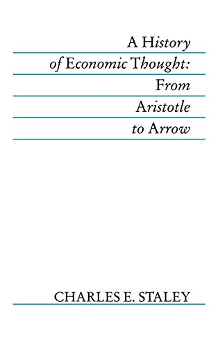 Beispielbild fr A History of Economic Thought : From Aristotle to Arrow zum Verkauf von Better World Books