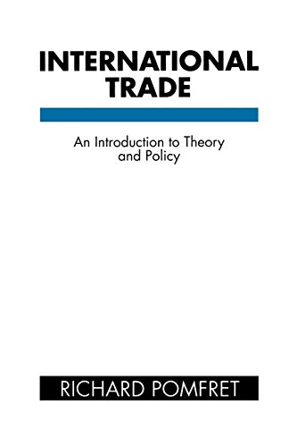 Beispielbild fr International Trade: An Introduction to Theory and Policy (Communication and Information Science) zum Verkauf von WorldofBooks