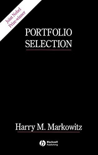 9781557861085: Portfolio Selection: Efficient Diversification of Investments