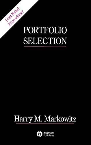 Portfolio Selection: Efficient Diversification of Investments. 2nd ed.