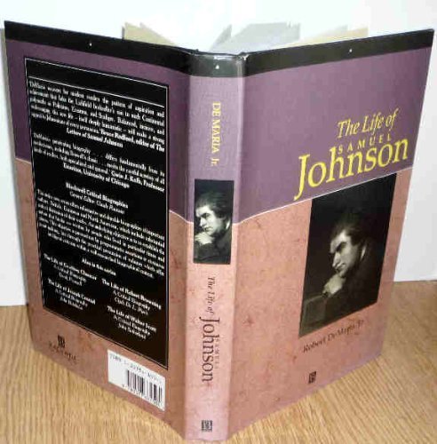 Stock image for The Life of Samuel Johnson: A Critical Biography Demaria, Robert for sale by Aragon Books Canada