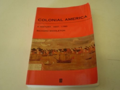 Stock image for COLONIAL AMERICA:A HISTORY for sale by Wonder Book