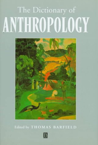 Imagen de archivo de The Dictionary of Anthropology a la venta por Better World Books: West
