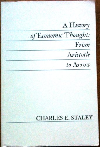 Imagen de archivo de A History of Economic Thought: From Aristotle to Arrow a la venta por Decluttr