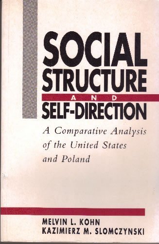 Imagen de archivo de Social Structure and Self-Direction a la venta por Wonder Book
