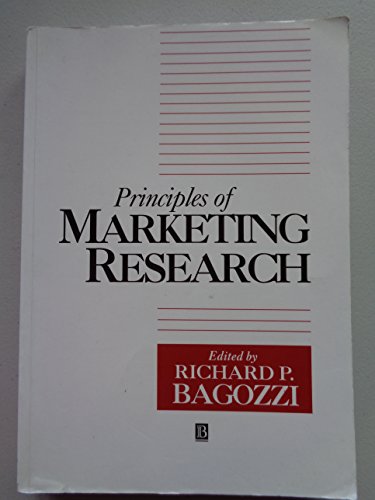 Stock image for Principles of Marketing Research for sale by dsmbooks