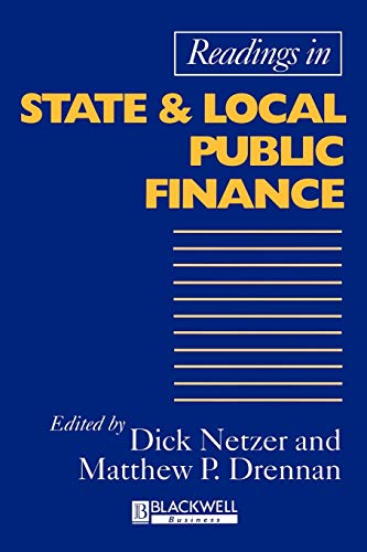 Imagen de archivo de Readings in State and Local Public Finance a la venta por ThriftBooks-Dallas