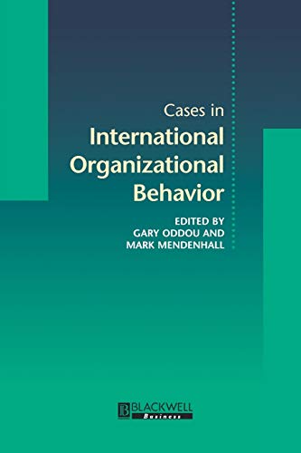 Beispielbild fr Cases in International Organizational Behavior zum Verkauf von THE SAINT BOOKSTORE