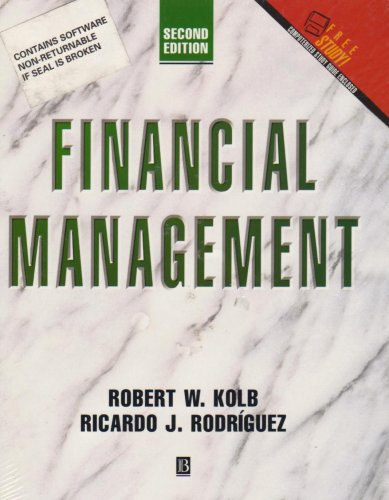 Financial Management (9781557868435) by Kolb, Robert W.; Rodriguez, Ricardo J.