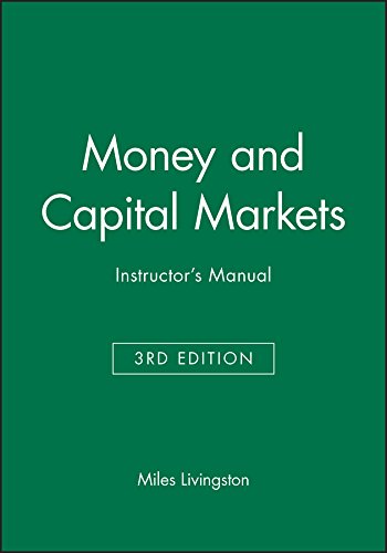 9781557868893: Money and Capital Markets 3e Instructor′s Manual