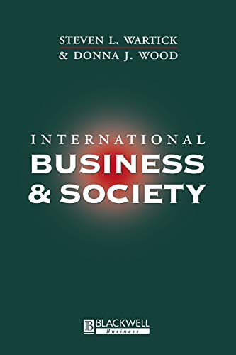 Imagen de archivo de International Business and Society a la venta por Better World Books: West