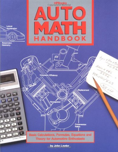 Beispielbild fr Auto Math Handbook Hp1020 zum Verkauf von ThriftBooks-Dallas