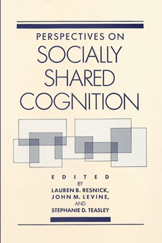 Beispielbild fr Perspectives on Socially Shared Cognition zum Verkauf von Better World Books