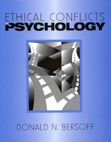 Stock image for Ethical Conflicts in Psychology for sale by GF Books, Inc.