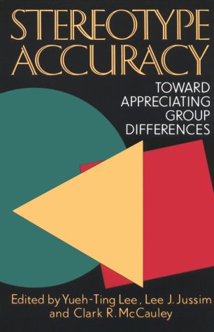 9781557983077: Stereotype Accuracy: Toward Appreciating Group Differences (Apa Science Volumes)