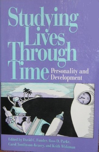 Imagen de archivo de Studying Lives Through Time: Personality and Development a la venta por HPB-Red