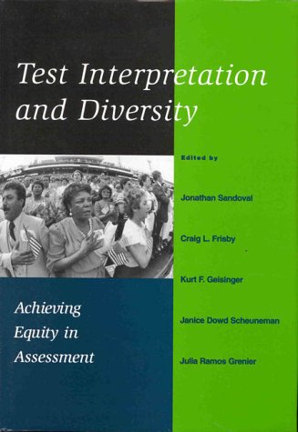 9781557985095: Test Interpretation and Diversity: Achieving Equity in Assessment