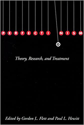 9781557988423: Perfectionism: Theory, Research and Treatment