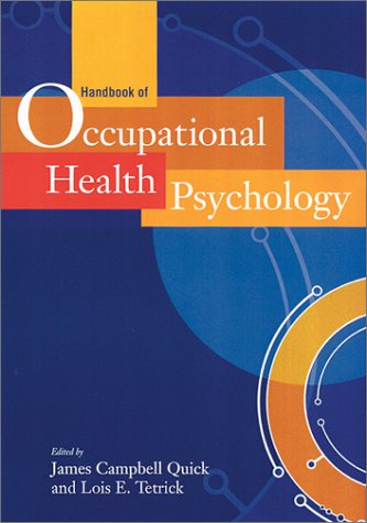 Imagen de archivo de Handbook of Occupational Health Psychology a la venta por SecondSale