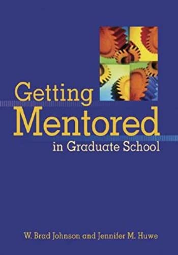 Imagen de archivo de Getting Mentored in Graduate School a la venta por SecondSale