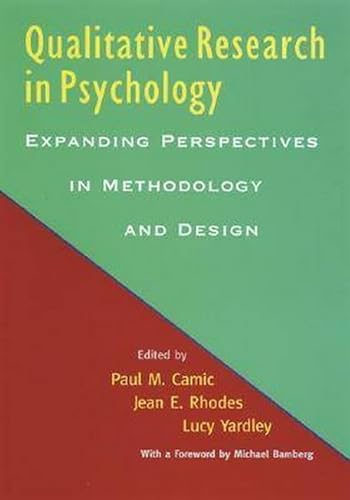Beispielbild fr Qualitative Research in Psychology : Expanding Perspectives in Methodology and Design zum Verkauf von Better World Books Ltd