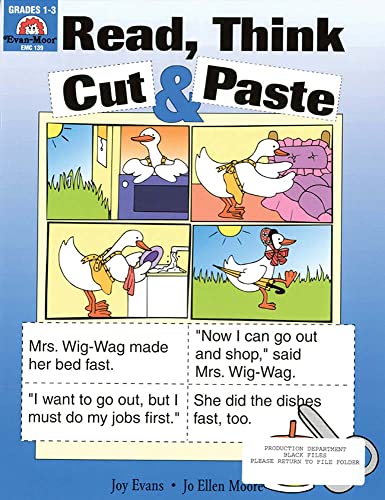 Stock image for Read, Think, Cut & Paste (Sequencing for Young Learners) for sale by Save With Sam